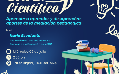 Café Científico: Aportes de la mediación pedagógica