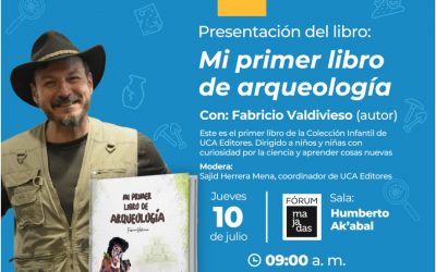 Presentación en Filgua 2025: Mi primer libro de arqueología