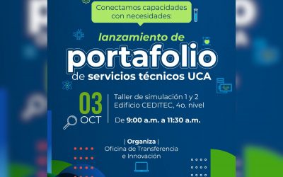 Lanzamiento del Portafolio de Servicios Técnicos UCA